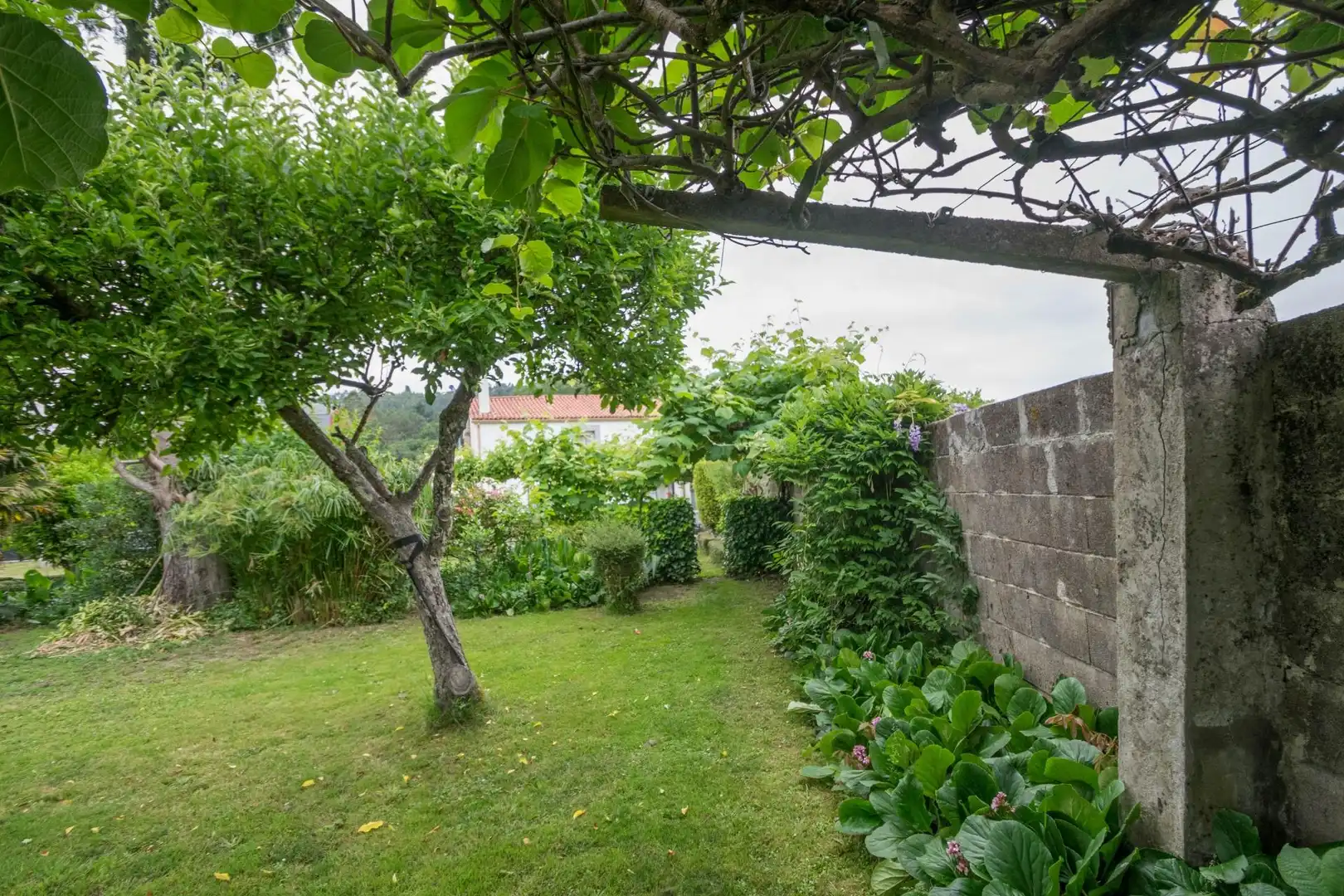 Jardín de Casa o chalet en venta en Culleredo con Calefacción, Jardín privado y Parquet