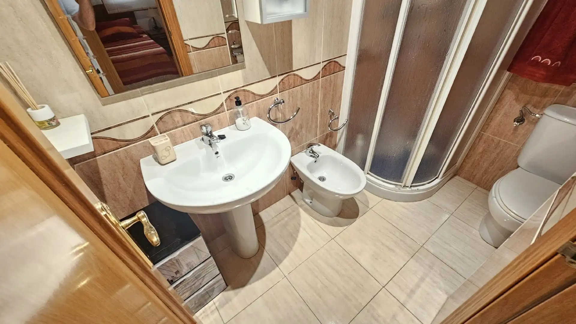 Bathroom of Apartments for sale in Oropesa del Mar / Orpesa  with Air Conditioner, Heating and Terrace