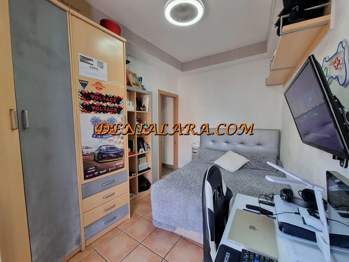 Bedroom of Flat for sale in Dénia  with Air Conditioner, Heating and Furnished