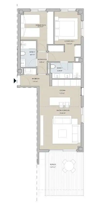 Apartament amb ascensor en venda a El Pinillo, imagen 16