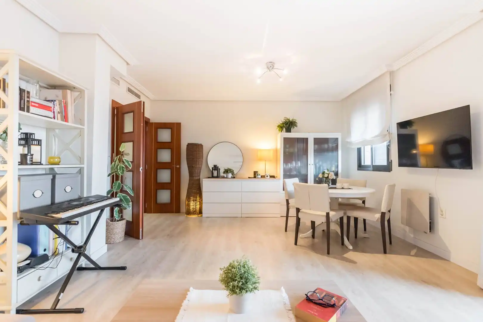 Living room of Attic for sale in Murcia  with Air Conditioner, Terrace and Storage room