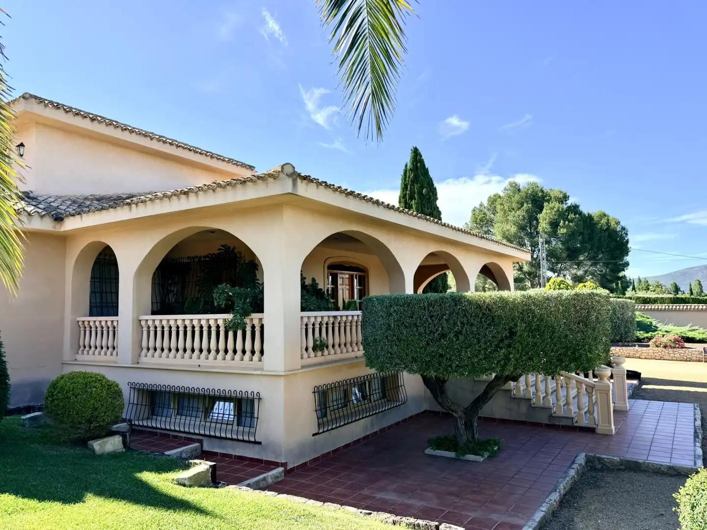 Vista exterior de Casa o chalet en venta en Cocentaina con Calefacción, Jardín privado y Terraza