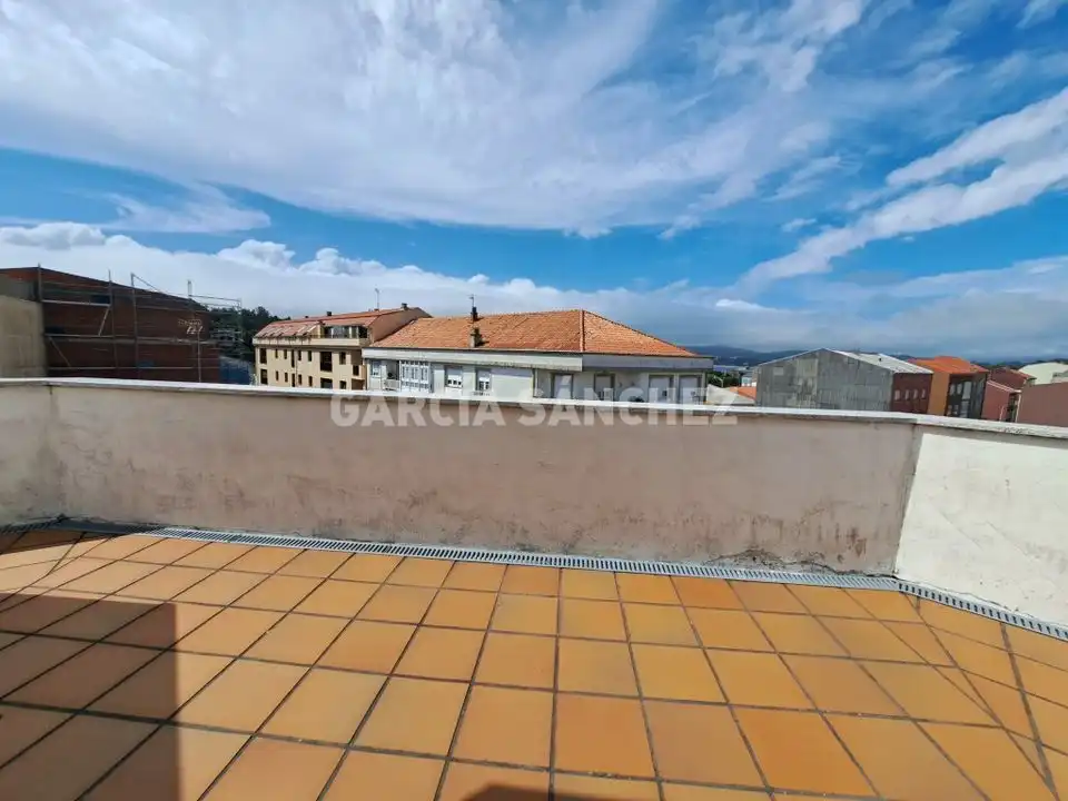 Terrace of Flat for sale in Boiro  with Terrace and Furnished