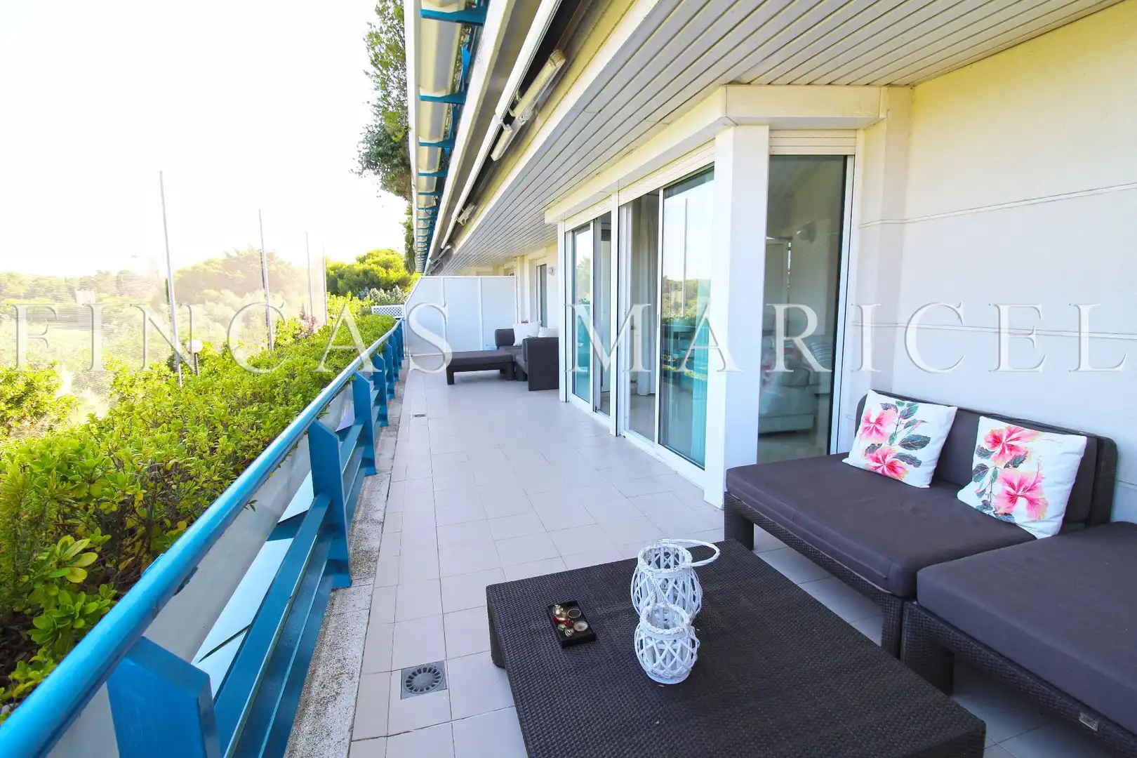 Terraza de Piso de alquiler en Sitges con Aire acondicionado, Calefacción y Terraza