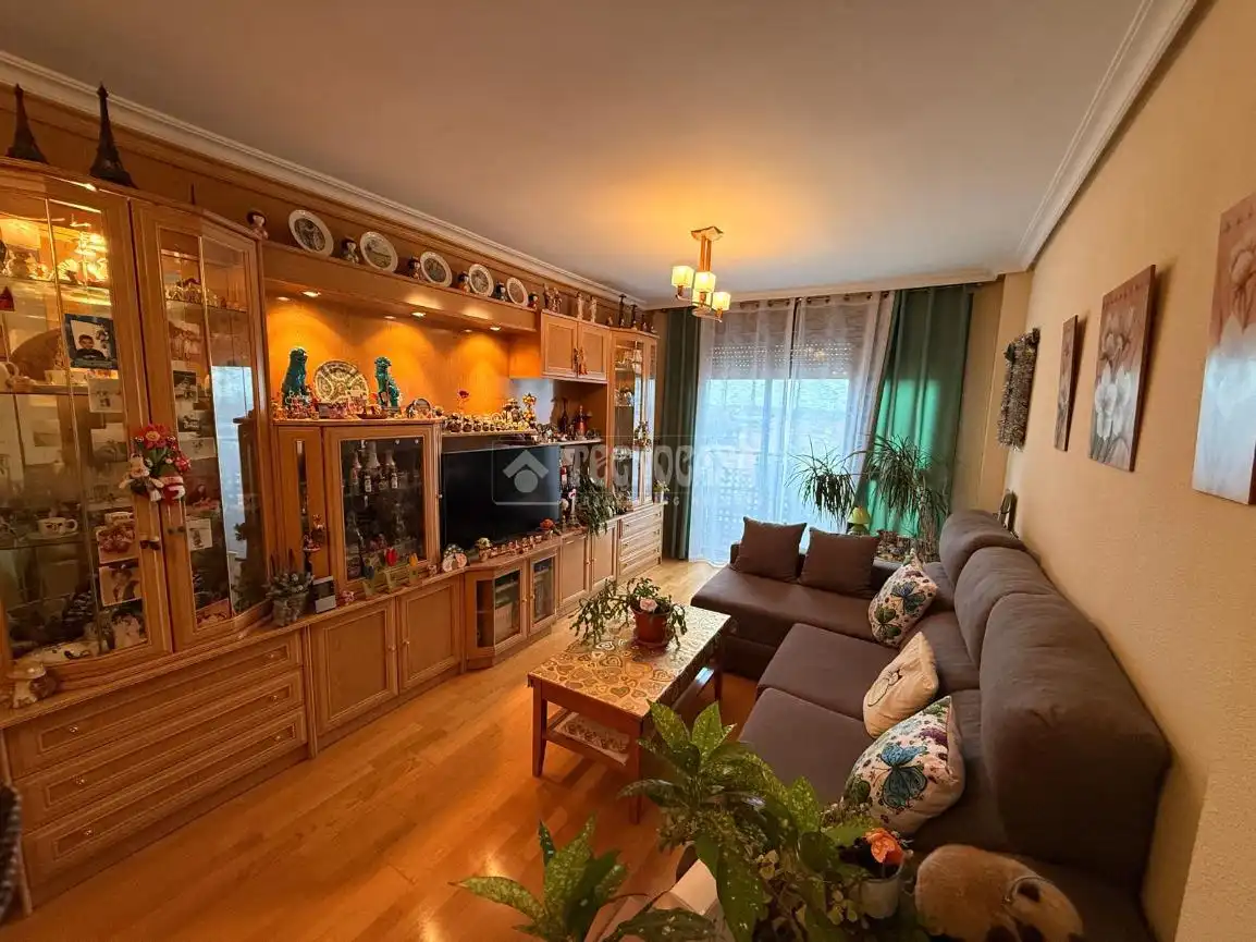 Sala de estar de Piso en venta en Alcorcón con Calefacción y Balcón