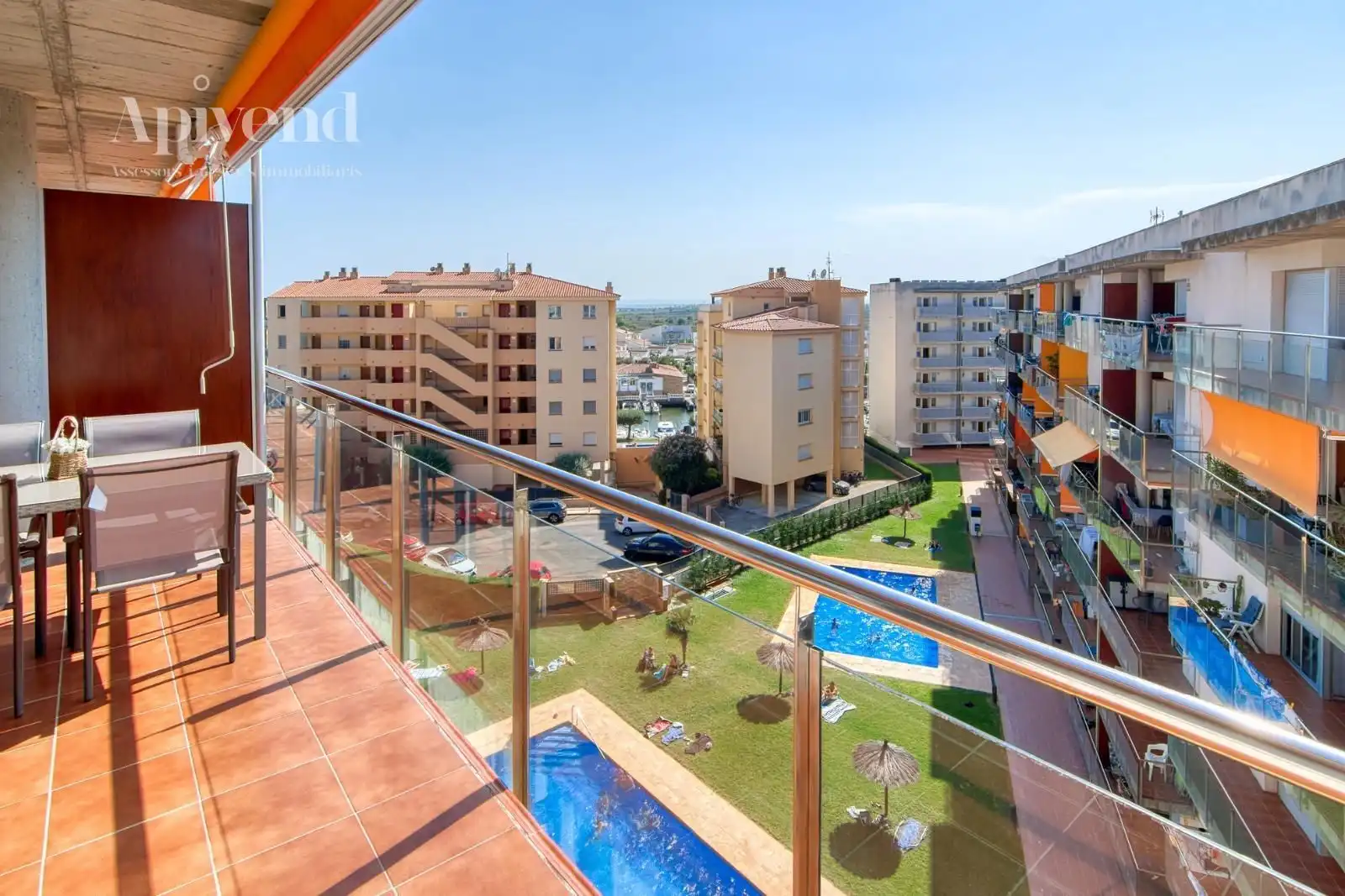 Vista exterior de Piso en venta en Roses con Aire acondicionado, Calefacción y Terraza