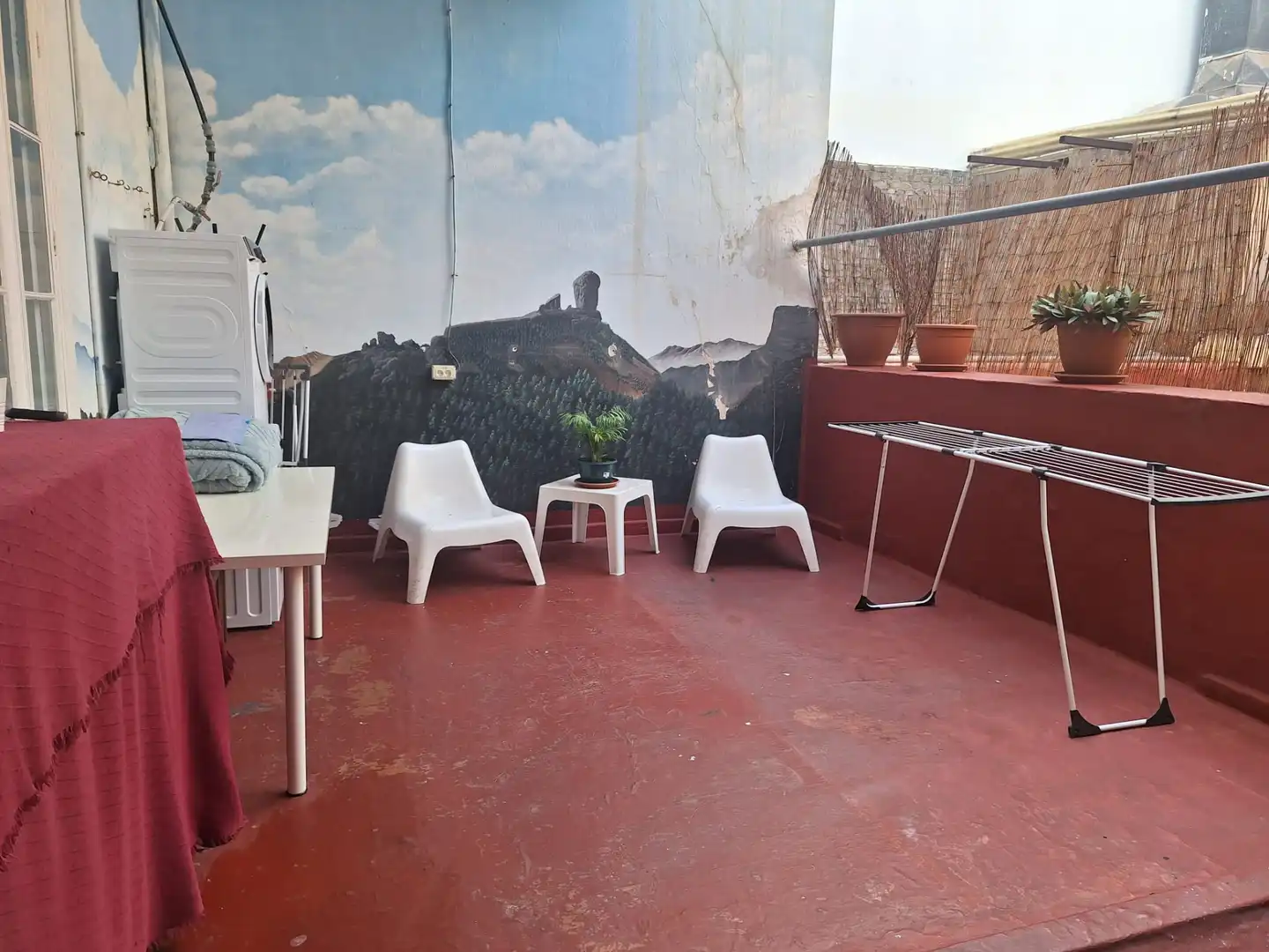 Terraza de Piso para compartir en Las Palmas de Gran Canaria con Terraza, Amueblado y Balcón
