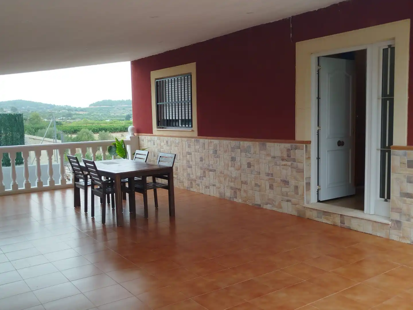 Terraza de Casa o chalet en venta en Montroi / Montroy con Aire acondicionado, Calefacción y Jardín privado