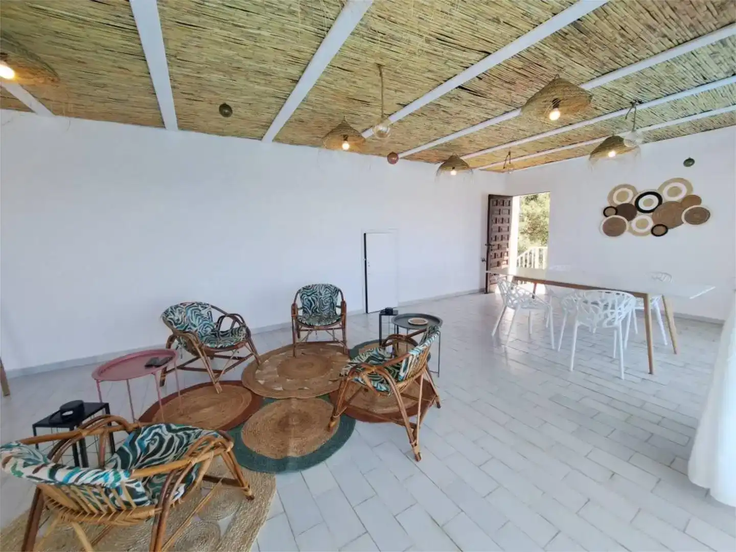 Terrassa de Casa o xalet de lloguer en Roses amb Aire condicionat i Piscina