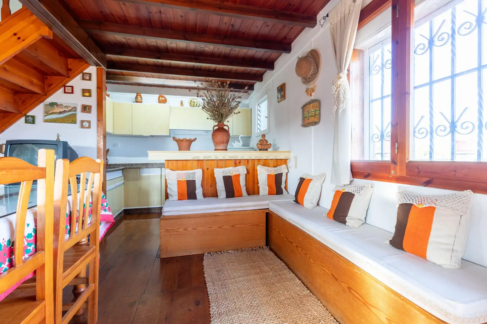 Sala d'estar de Casa o xalet en venda en Fogars de la Selva amb Jardí privat
