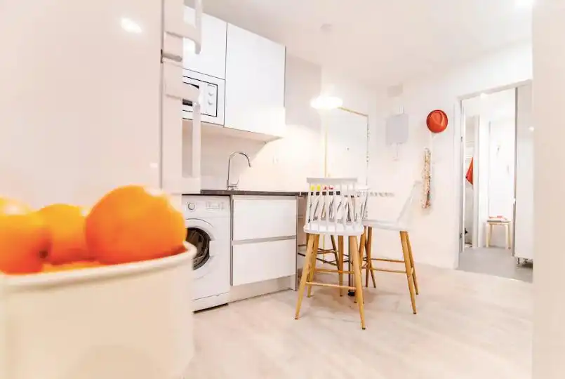 Kitchen of Apartments for rent in Madrid  with Air Conditioner, Heating and Parquet flooring