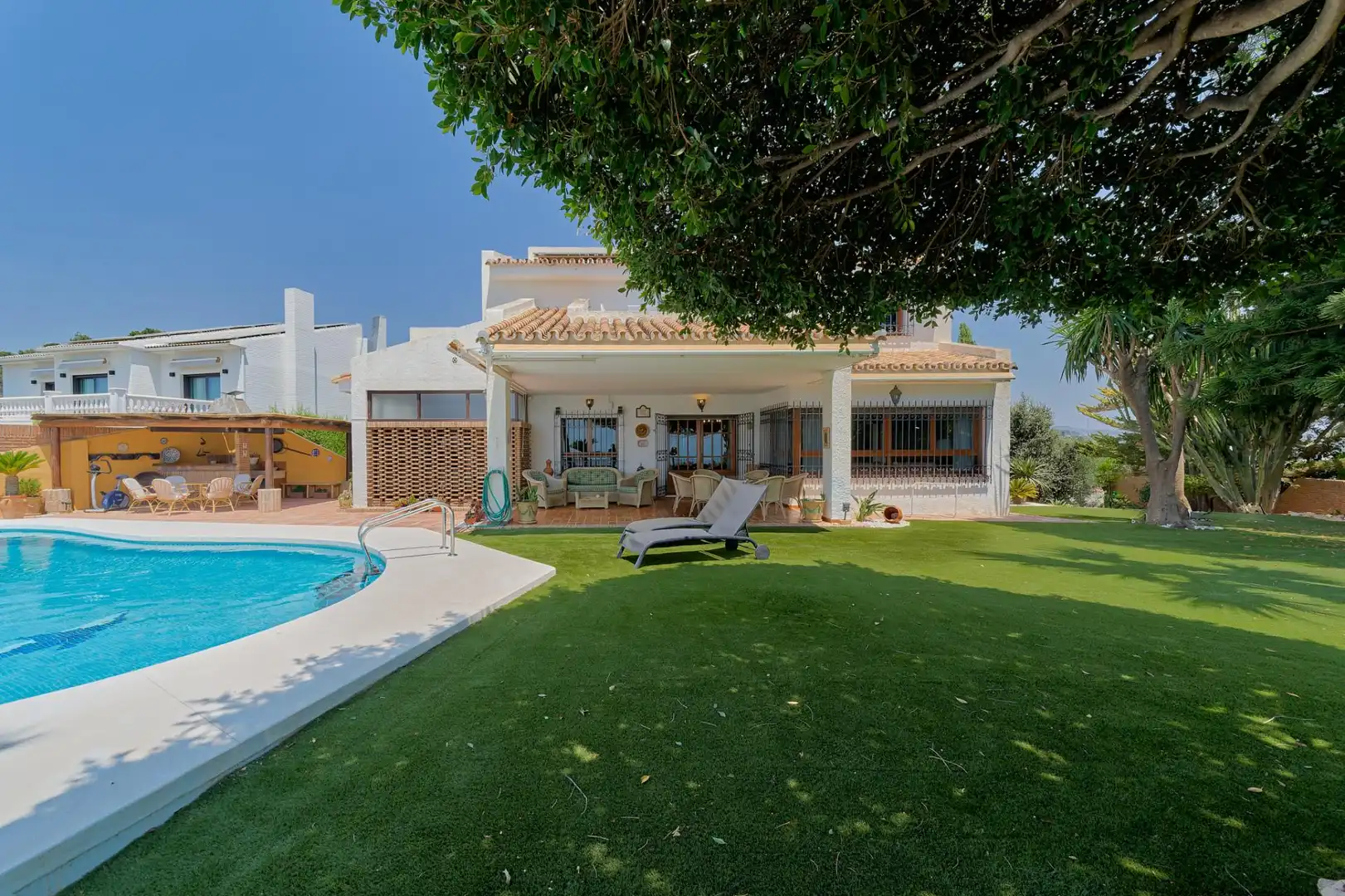 Garden of Houses for rent in Málaga  with Air Conditioner, Heating and Private garden
