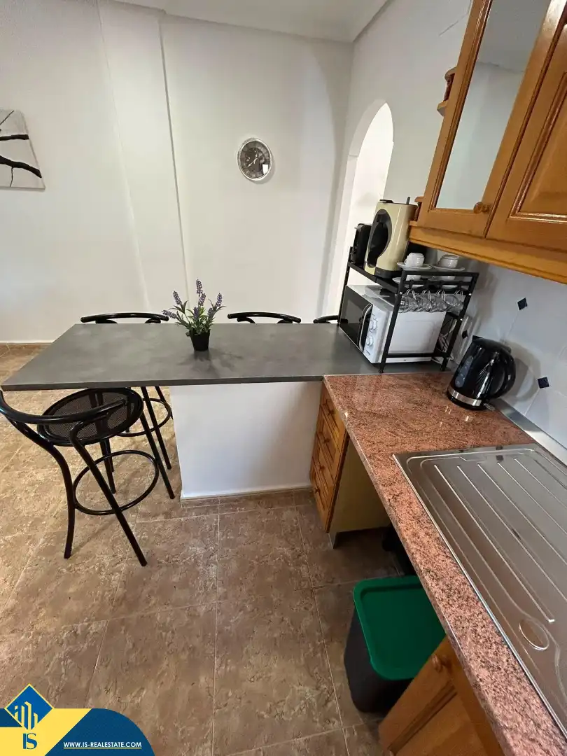 Kitchen of Flat for sale in Orihuela  with Terrace, Furnished and Oven