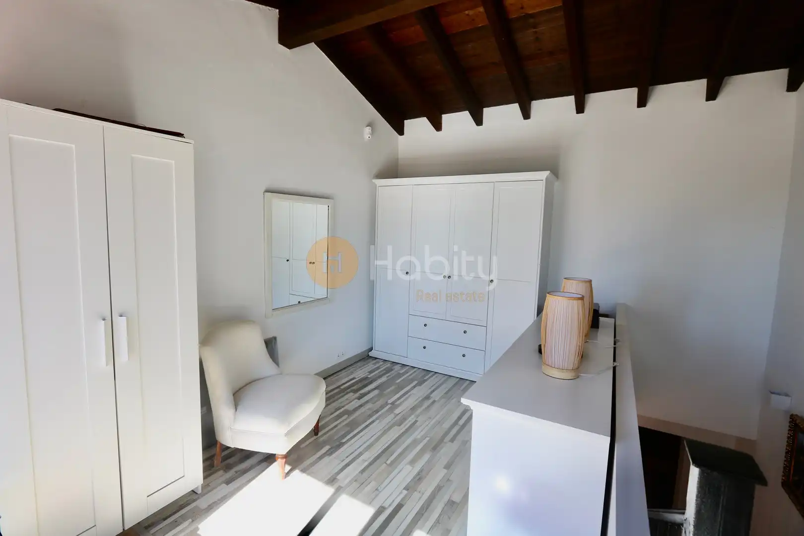 Dormitori de Casa adosada en venda en Fuente Álamo de Murcia amb Aire condicionat, Calefacció i Jardí privat