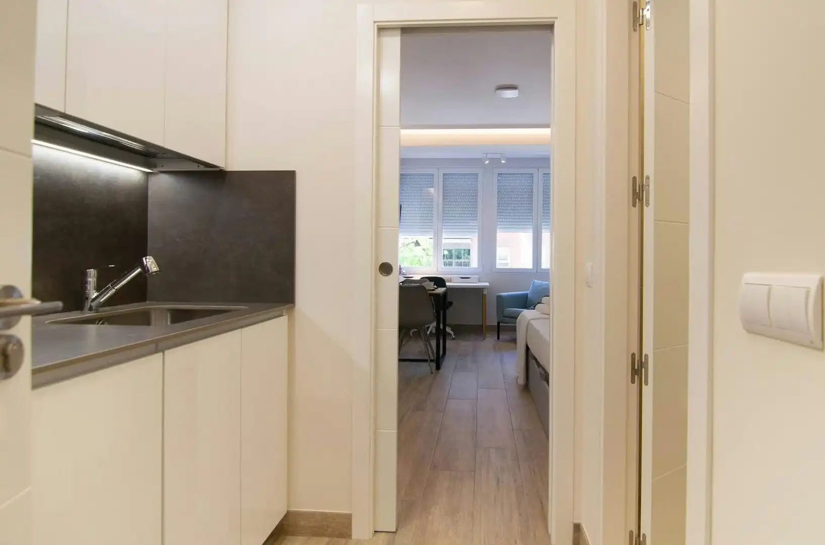 Wohnung zur Miete in Madrid mit Klimaanlage, Heizung und Möbliert