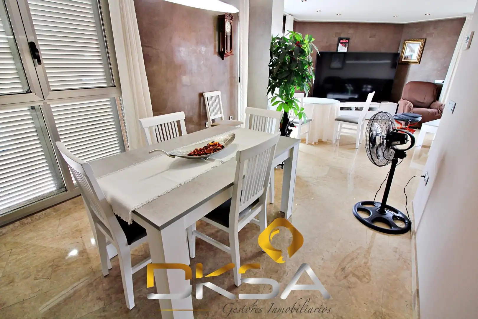 Comedor de Ático en venta en Almazora / Almassora con Aire acondicionado, Calefacción y Terraza