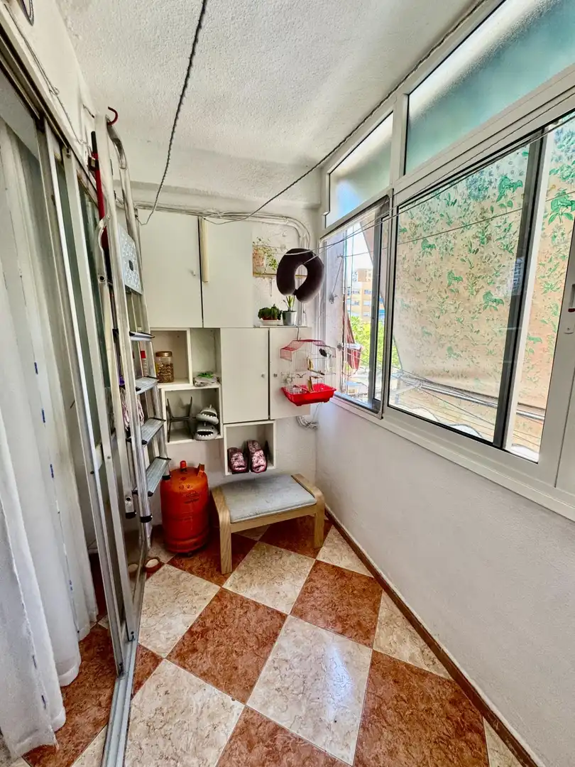 Balcony of Flat for sale in Málaga  with Air Conditioner