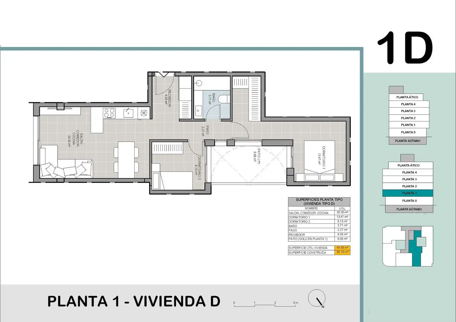 Mini appartamento in vendita a Playa del Acequión, Náufragos y Rocío del Mar, imagen 12