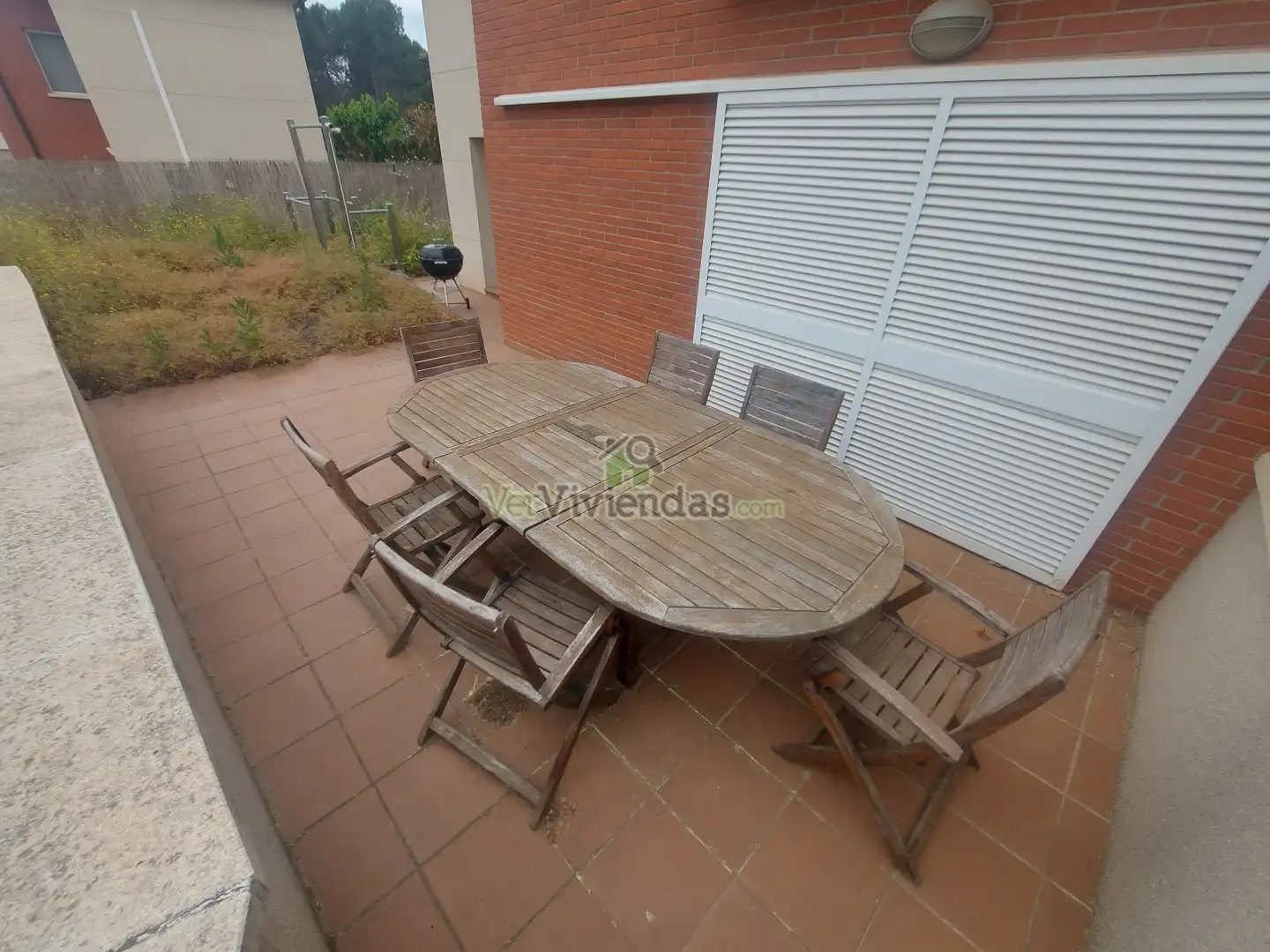 Terrassa de Casa adosada en venda en Piera amb Calefacció, Jardí privat i Terrassa