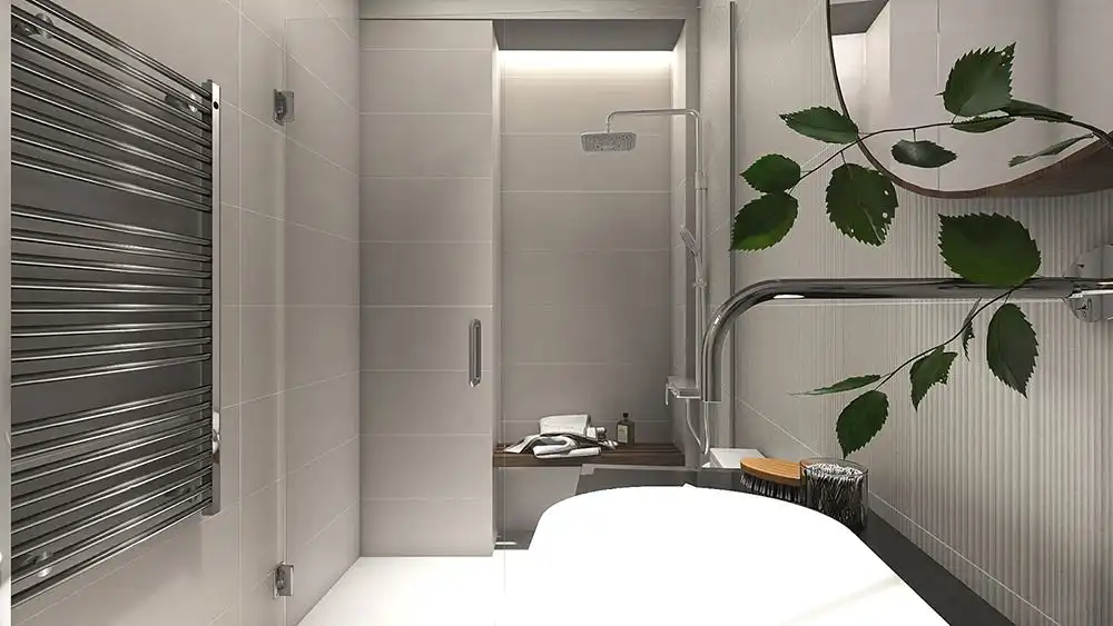Bathroom of Flat for sale in Salamanca  with Air Conditioner, Heating and Balcony