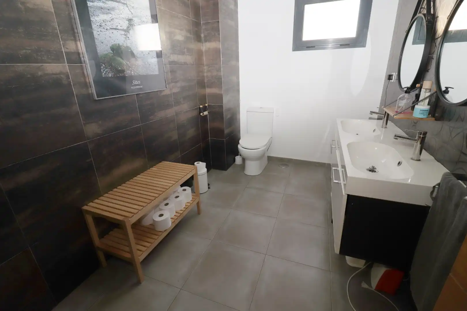 Baño de Casa o chalet en venta en Aljaraque con Aire acondicionado, Balcón y Alarma
