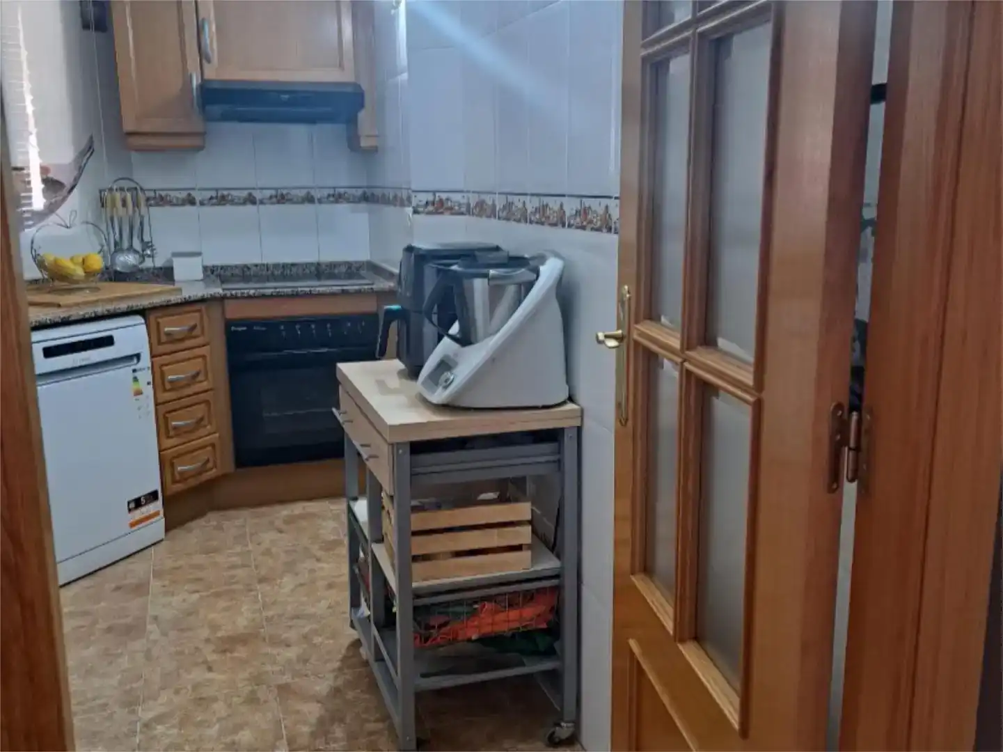 Kitchen of Attic for sale in Aldaia  with Air Conditioner and Balcony