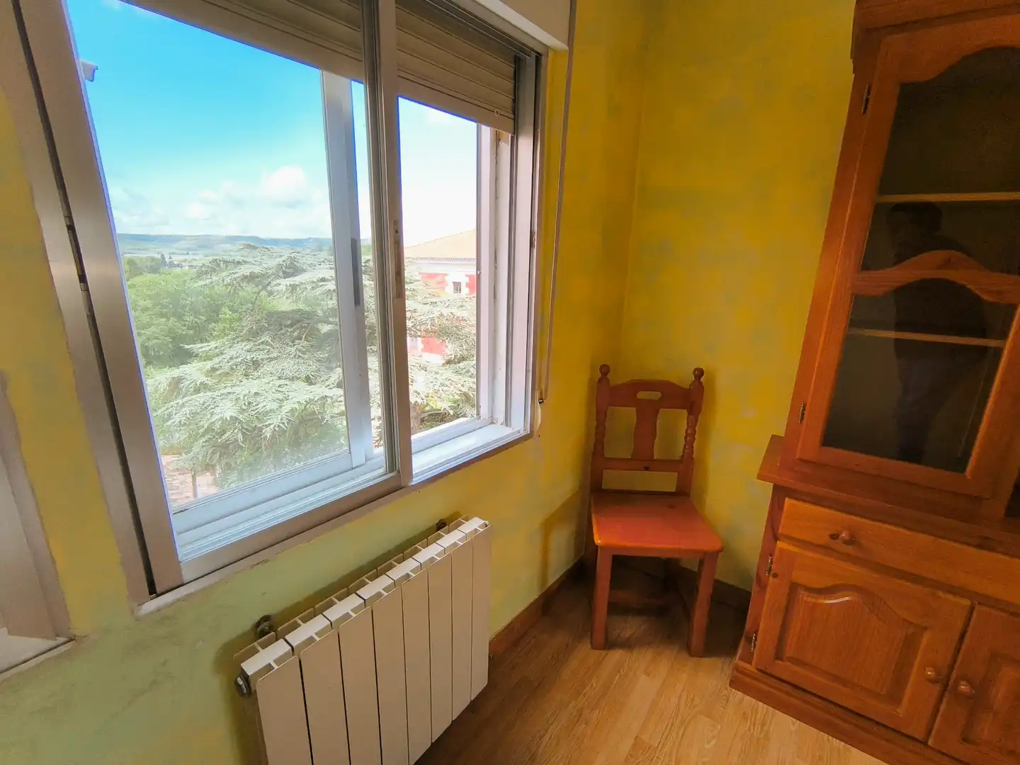 Bedroom of Flat for sale in Palencia  with Heating, Parquet flooring and Terrace