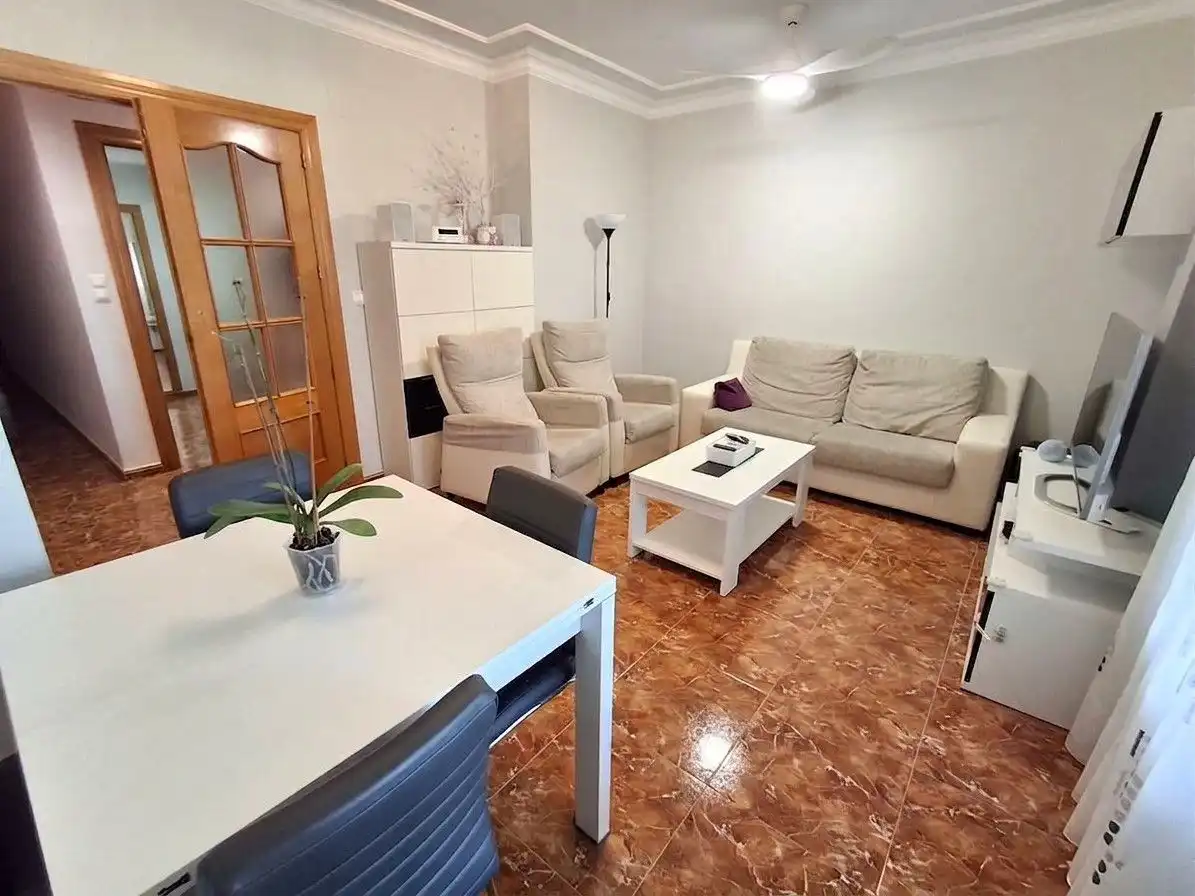 Living room of Attic for sale in La Roda  with Heating, Terrace and Storage room