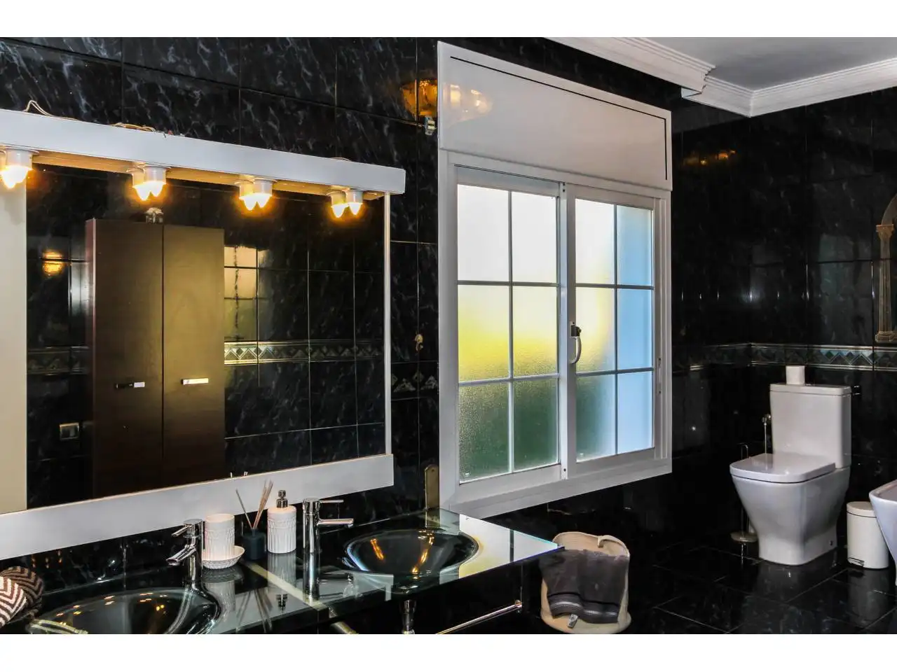 Baño de Casa o chalet en venta en Lloret de Mar con Aire acondicionado, Calefacción y Jardín privado