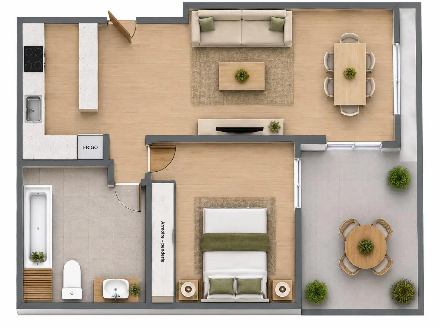 Apartment with terrace for sale in Avenida DEL PASTOR, imagen 52