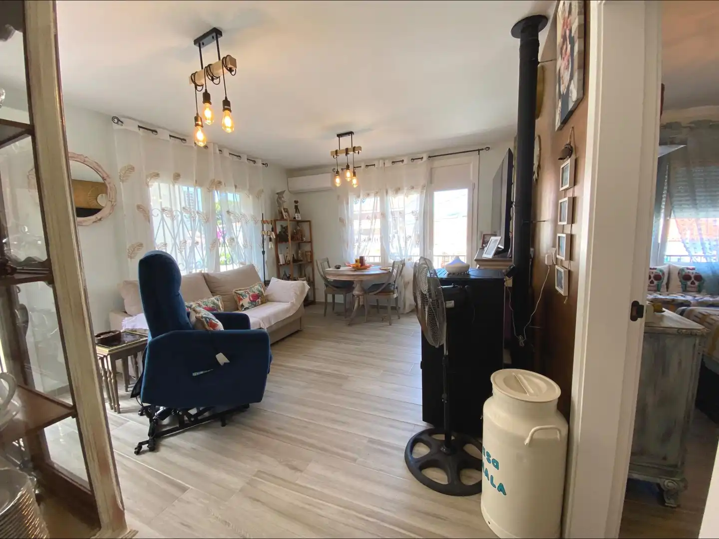 Living room of Flat for sale in Mont-roig del Camp  with Air Conditioner, Heating and Private garden