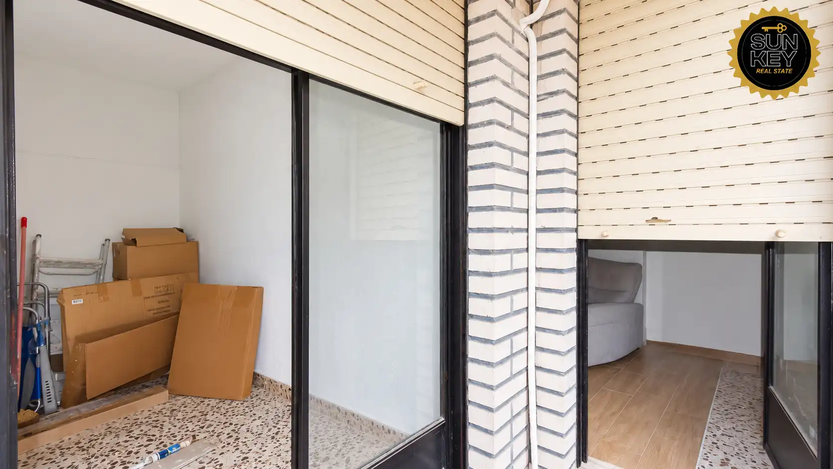 Vista exterior de Piso en venta en Puerto de Mazarrón