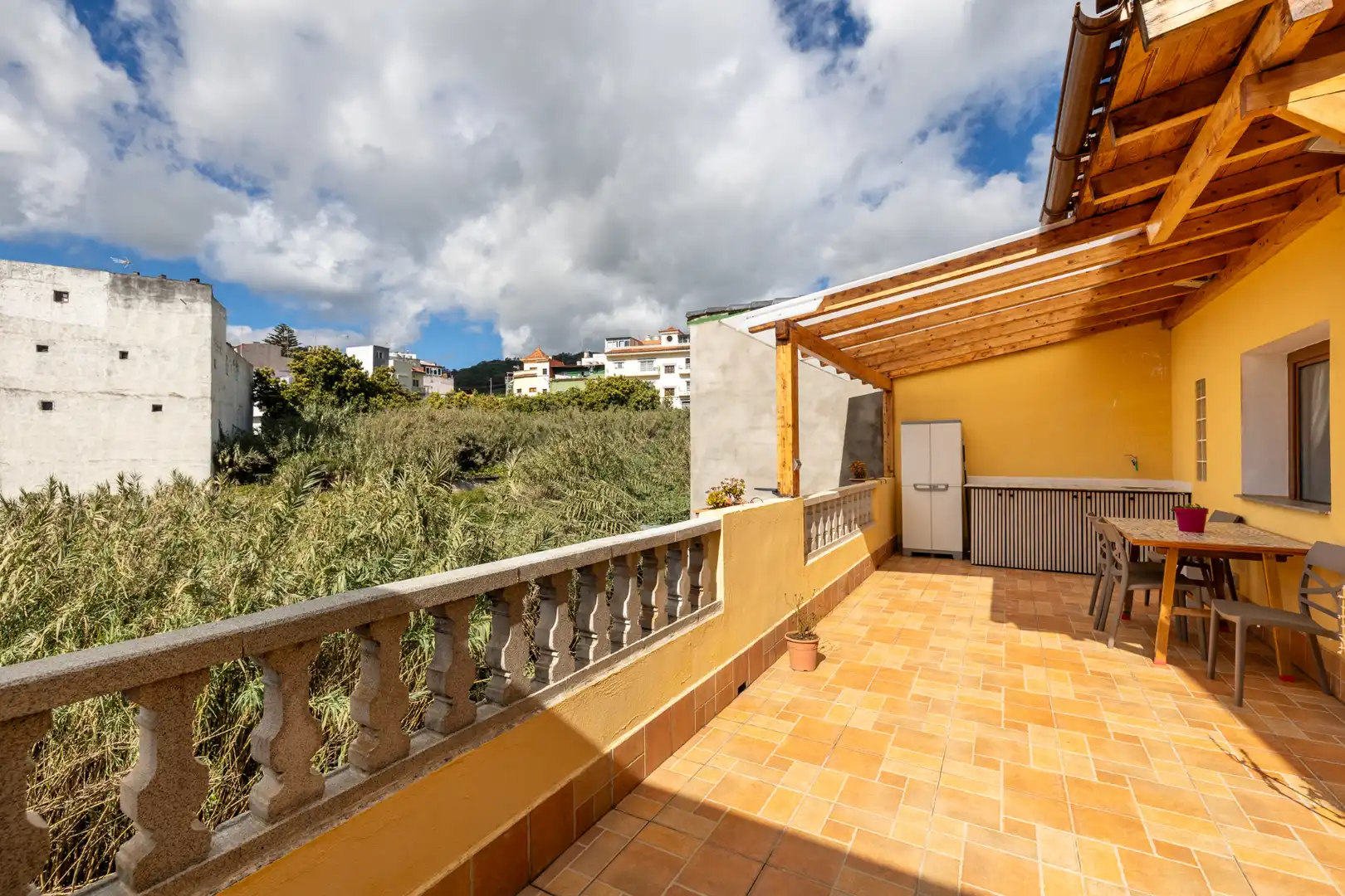 Terraza de Casa adosada en venta en Teror con Jardín privado, Terraza y Amueblado
