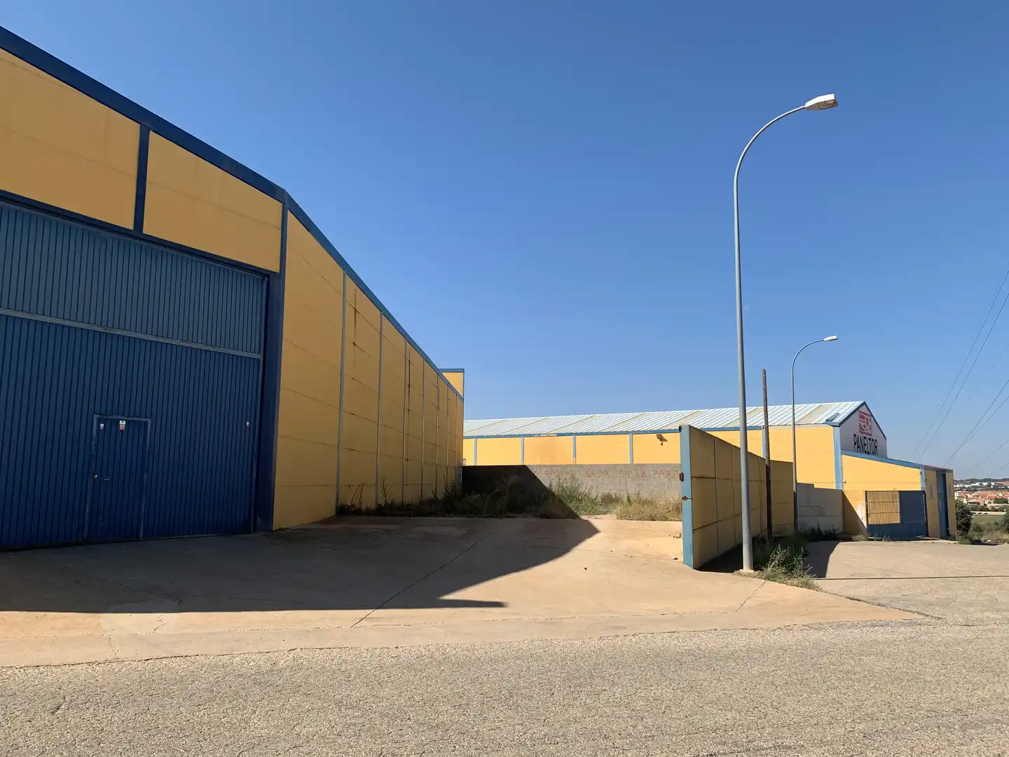 Vista exterior de Nau industrial de lloguer en Motilla del Palancar, Cuenca