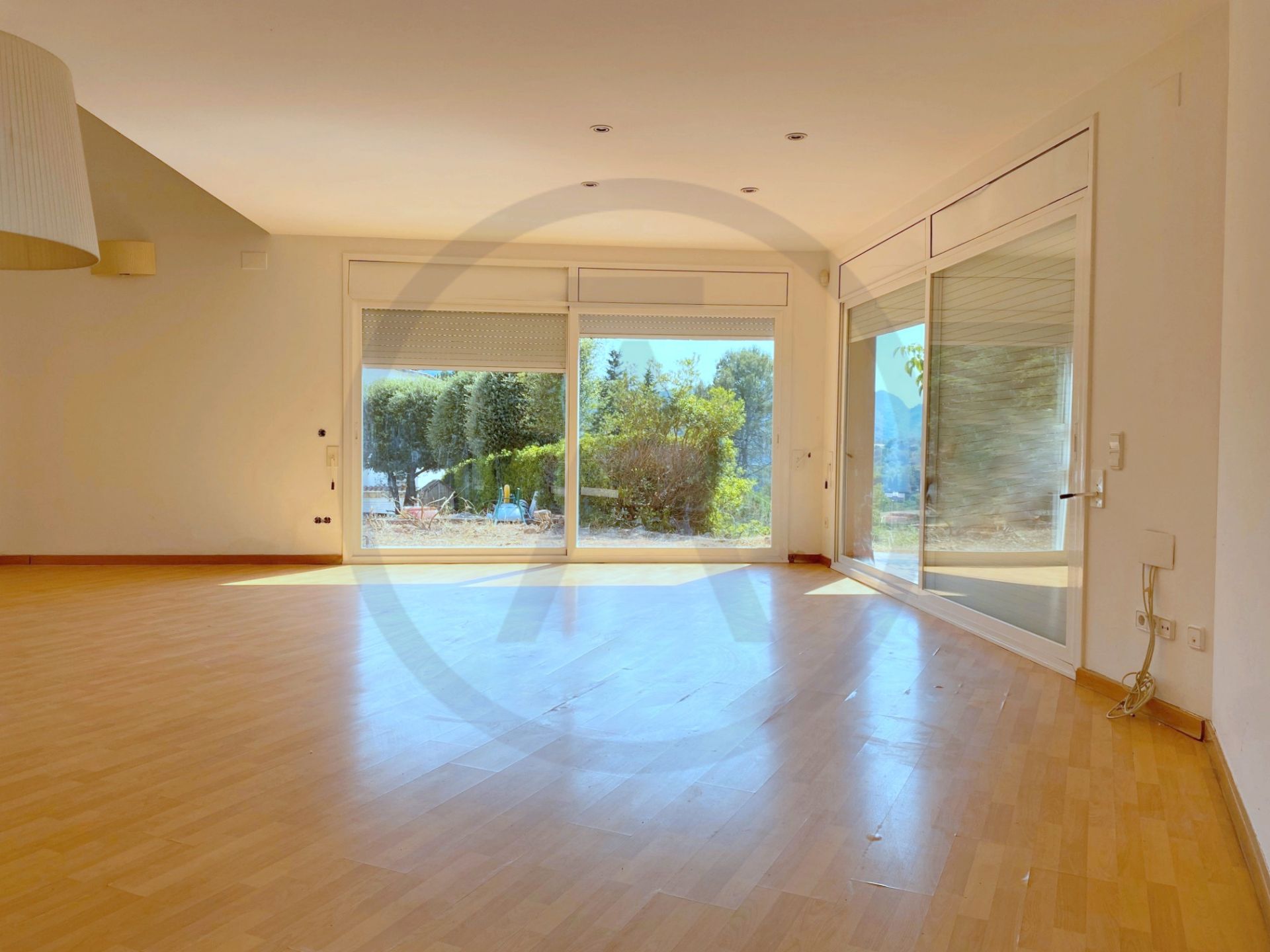 Living room of House or chalet for sale in Vacarisses  with Heating, Private garden and Parquet flooring