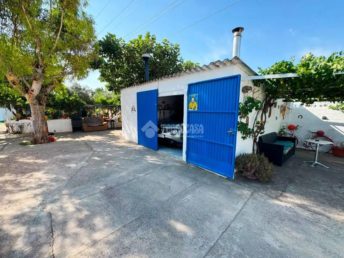 Vista exterior de Finca rústica en venta en Zaragoza con Trastero y Piscina
