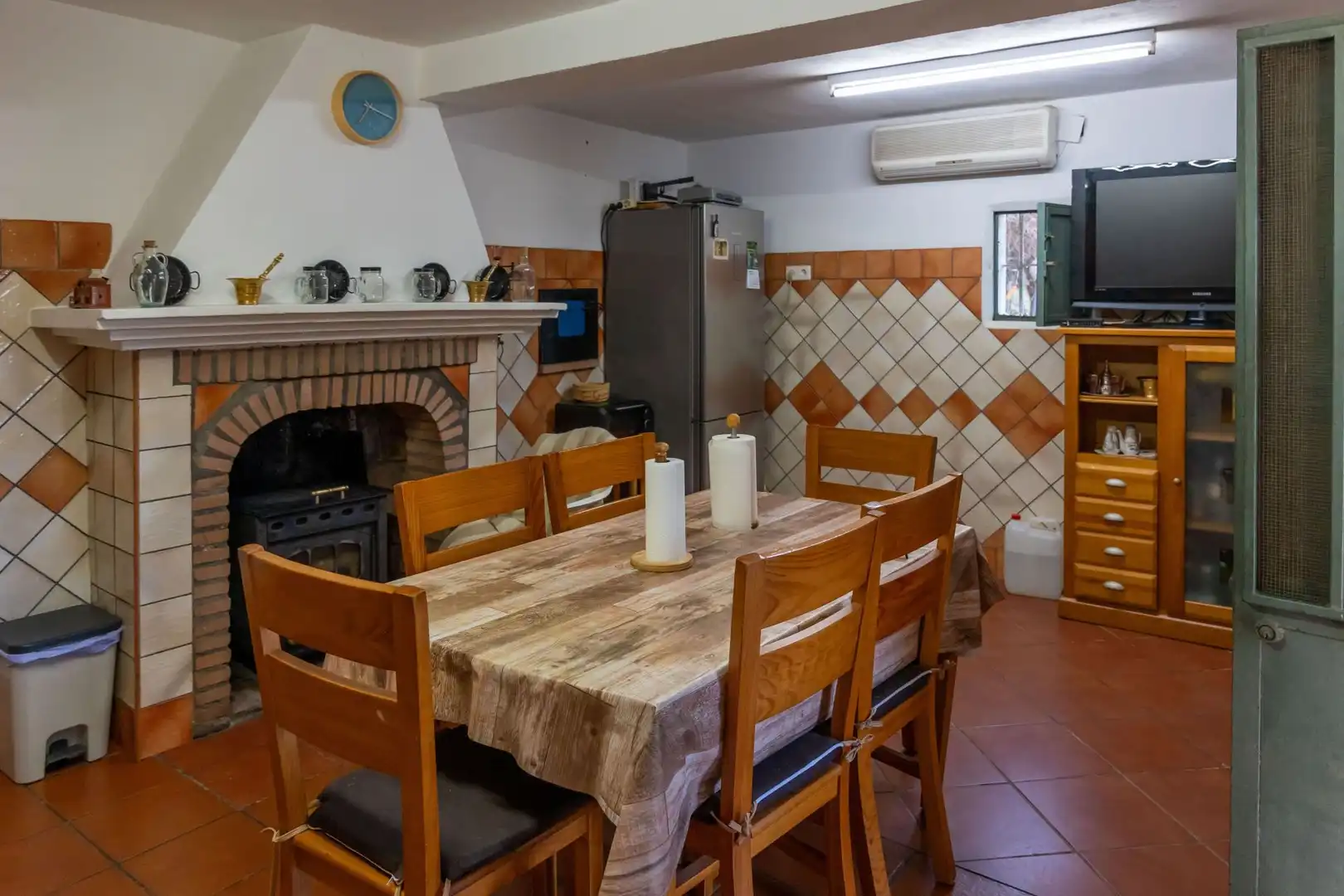 Cuina de Casa o xalet en venda en Guadix amb Aire condicionat, Calefacció i Jardí privat