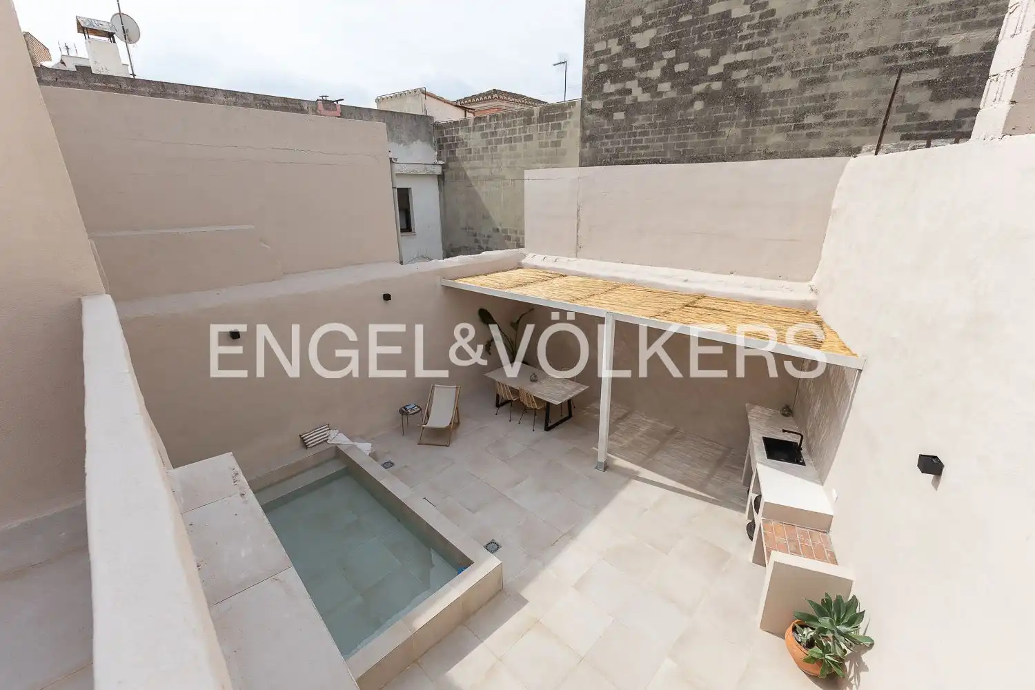 Terraza de Casa adosada en venta en Náquera con Calefacción, Parquet y Terraza