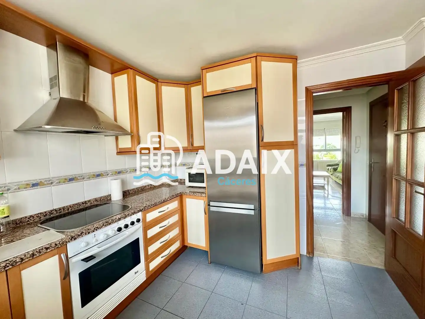 Küche von Wohnung zur Miete in Cáceres mit Klimaanlage, Heizung und Terrasse