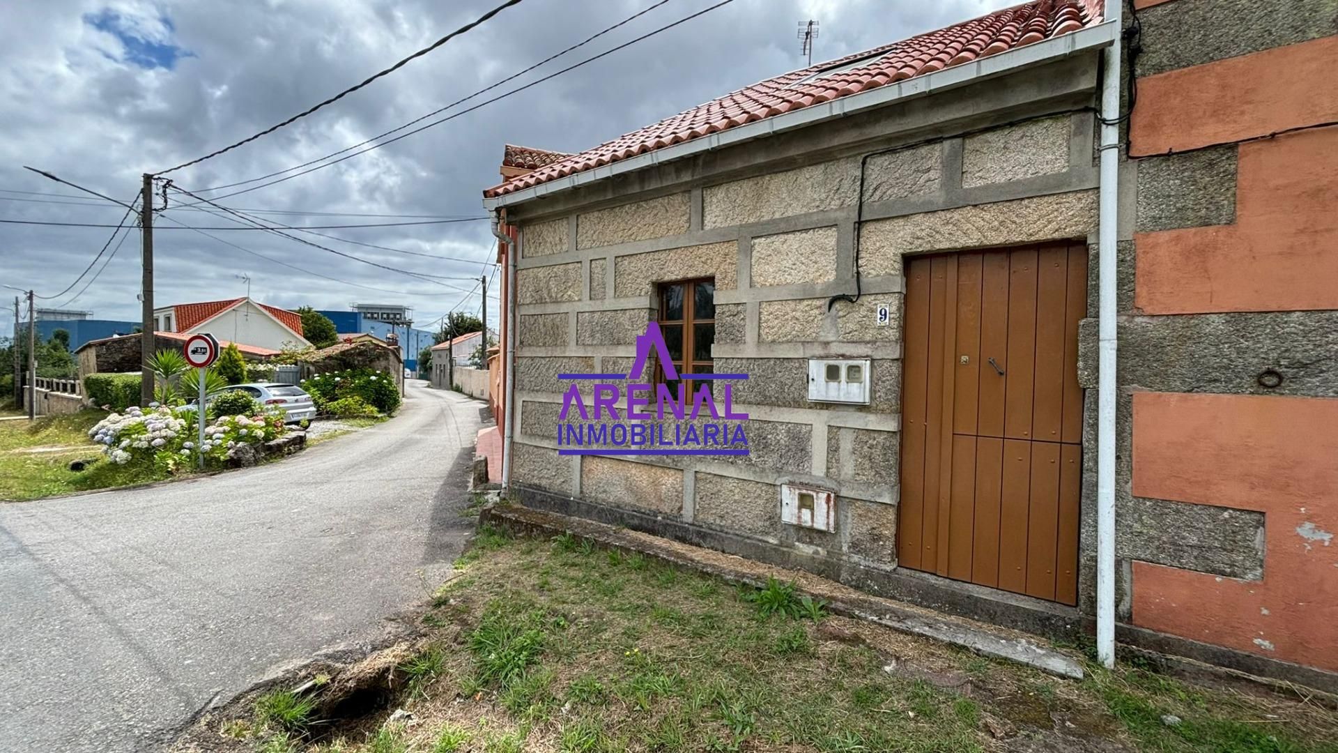 Vista exterior de Casa o xalet en venda en A Pobra do Caramiñal