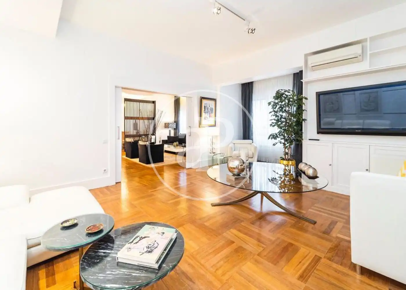 Sala de estar de Piso de alquiler en Madrid con Aire acondicionado y Calefacción