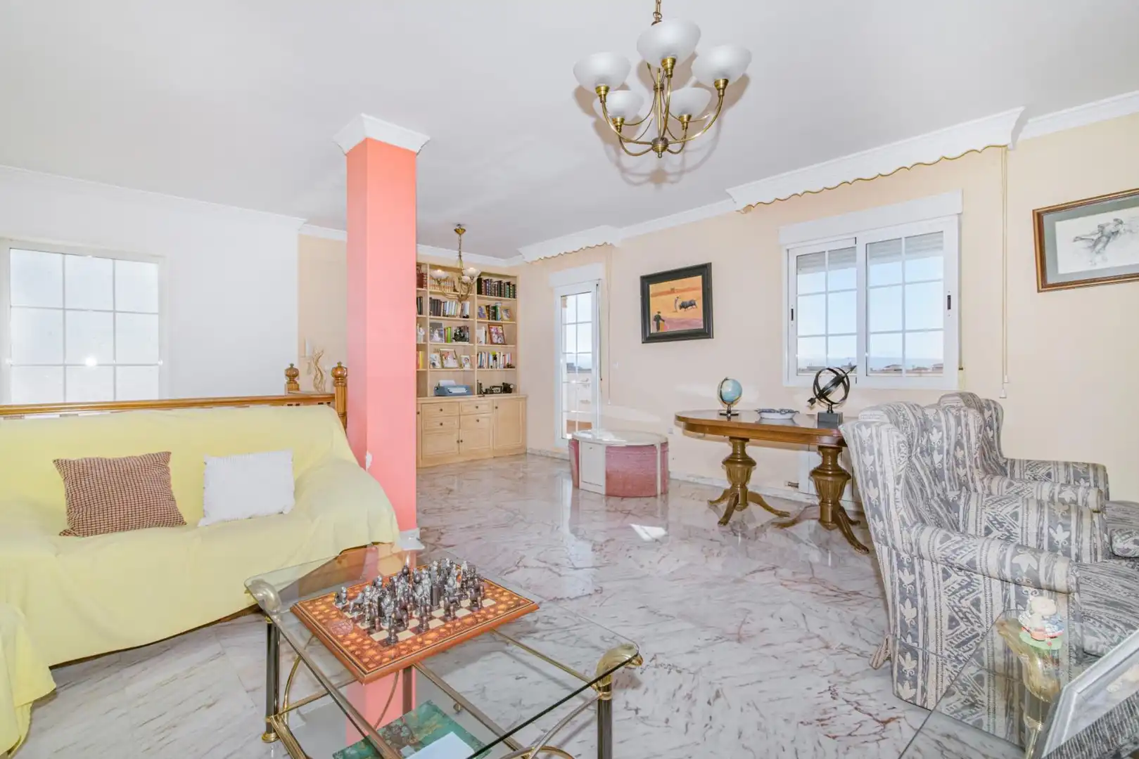 Living room of Houses for sale in Maracena  with Air Conditioner, Heating and Terrace