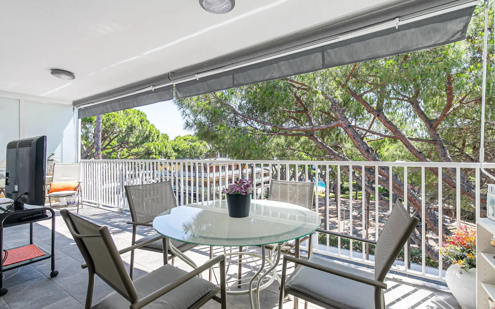 Terrace of Flat for sale in Castelldefels  with Air Conditioner, Heating and Private garden