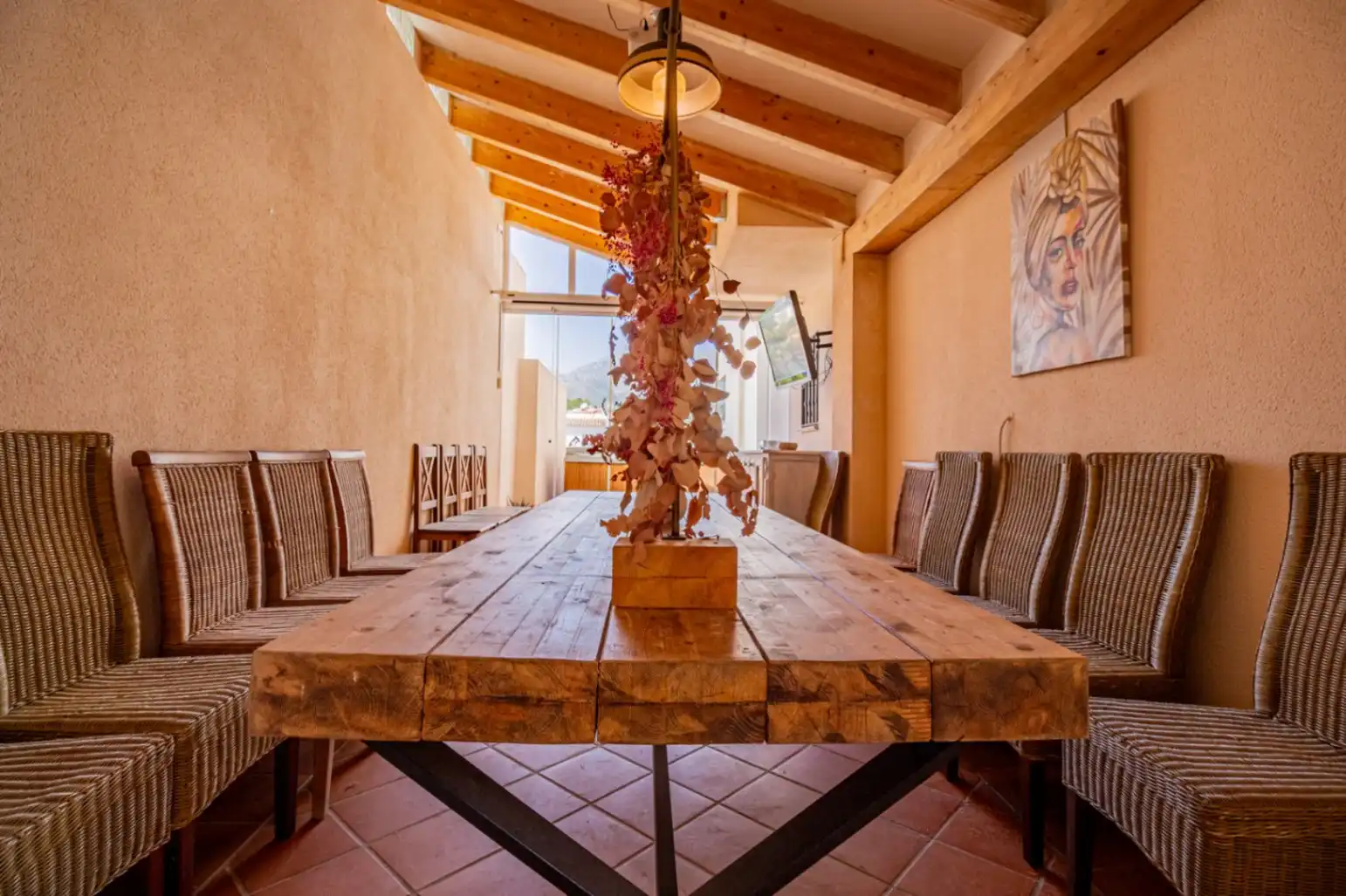Comedor de Casa o chalet de alquiler en L'Alfàs del Pi con Aire acondicionado, Calefacción y Jardín privado