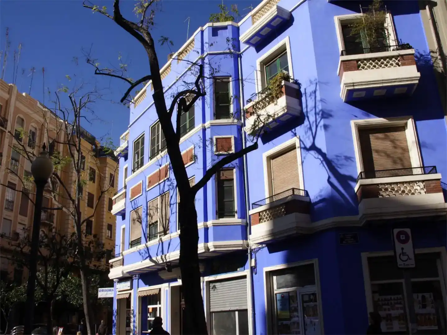 Vista exterior de Ático para compartir en Valencia con Amueblado y Balcón