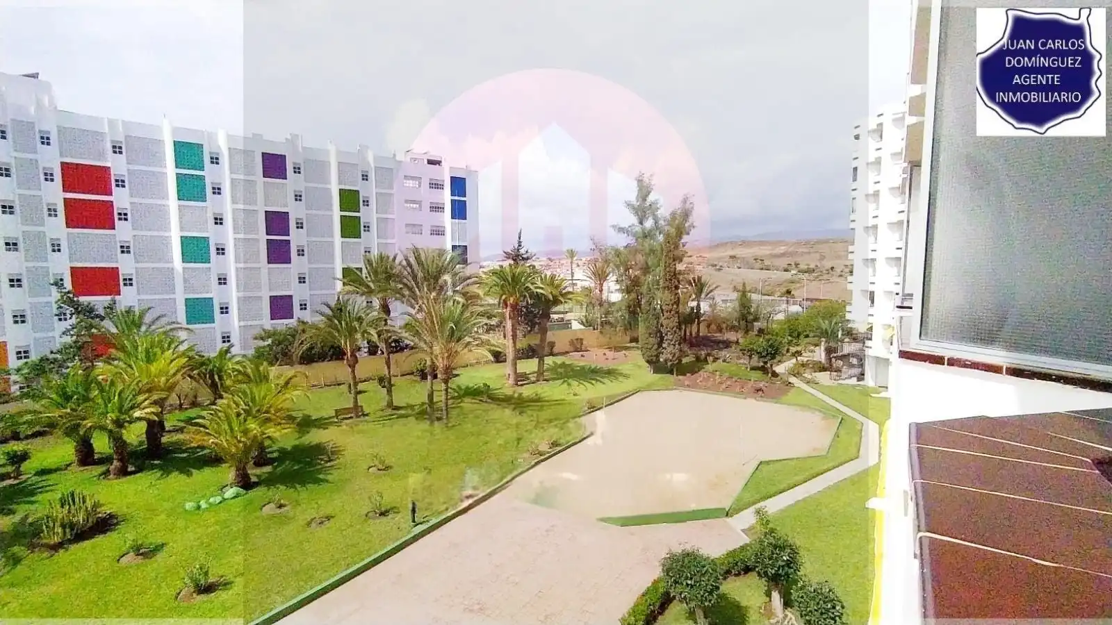Vista exterior de Apartamento de alquiler en San Bartolomé de Tirajana con Terraza, Amueblado y Piscina comunitaria