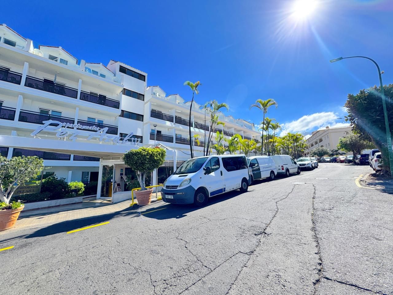 Vista exterior de Estudi en venda en Puerto de la Cruz amb Aire condicionat, Terrassa i Moblat