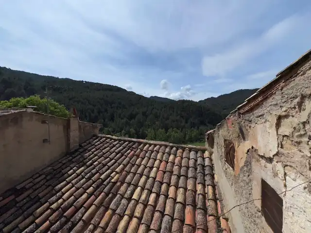 Vista exterior de Casa o chalet en venta en Castillo de Villamalefa