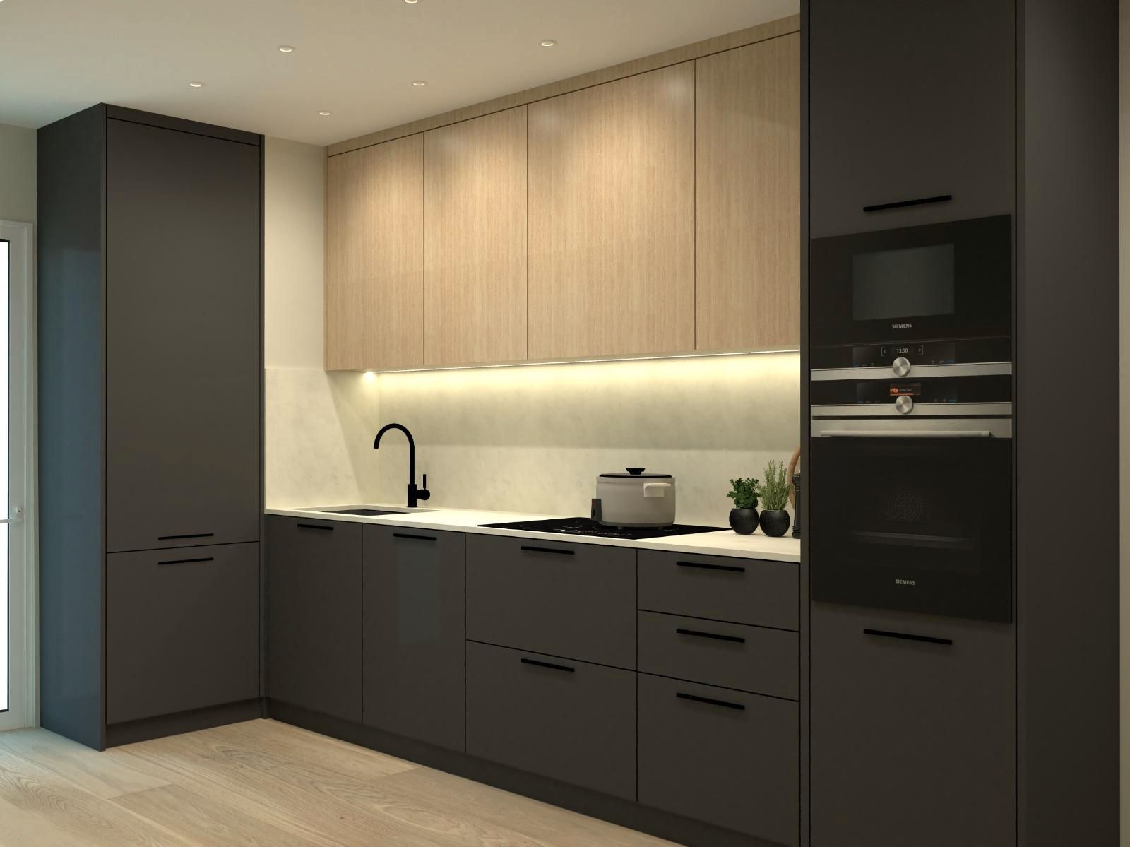 Cocina de Ático en venta en  Barcelona Capital con Balcón