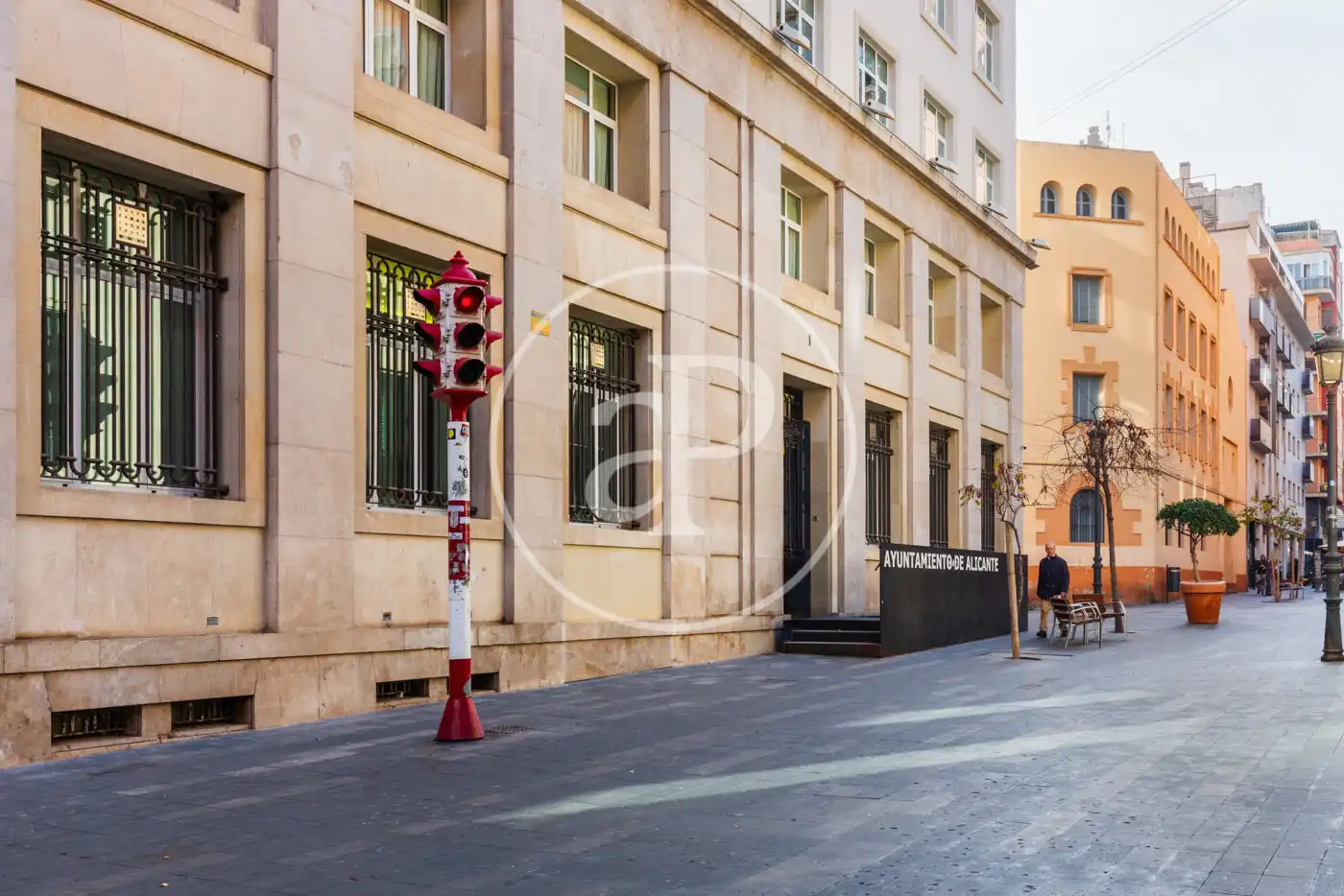 Vista exterior de Piso en venta en Alicante / Alacant con Aire acondicionado, Calefacción y Terraza